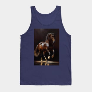 Belgian Warmblood - Oil paint Tank Top